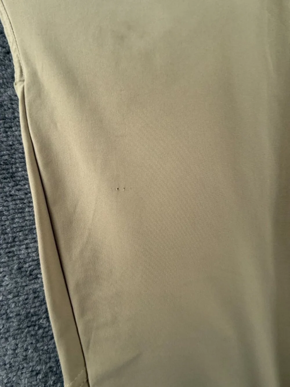 Lululemon Beige Stretch Pants Men Performance Size 28 Pockets Casual ACTL 29X30